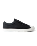 The Simple Mens S1 Low Canvas Shoes in Black