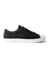 The Simple Mens S1 Low Canvas Shoes in Black