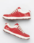 The Simple Womens Womens OS Suede Shoes in Cherry