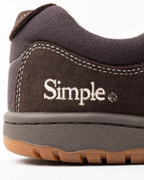 The Simple Mens OS Suede Shoes in Chocolate