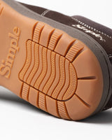 The Simple Mens OS Suede Shoes in Chocolate