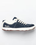 The Simple Mens OS Suede Shoes in Navy