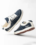 The Simple Mens OS Suede Shoes in Navy