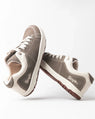 The Simple Mens OS Suede Shoes in Taupe