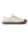 The Simple Mens S1 Low Suede Shoes in Bone