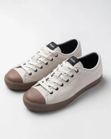 The Simple Mens S1 Low Suede Shoes in Bone