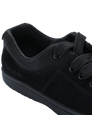 The Simple Mens OS Suede Shoes in Black & Black