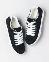 The Simple Mens OS Standard Issue Suede Shoes in Black