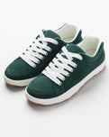 The Simple Mens OS Standard Issue Suede Shoes in Forest