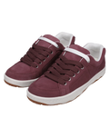 The Simple Mens OS Standard Issue Suede Shoes in Merlot