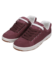 The Simple Mens OS Standard Issue Suede Shoes in Merlot