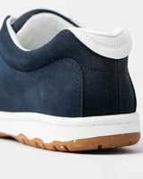 The Simple Mens OS Standard Issue Suede Shoes in Navy