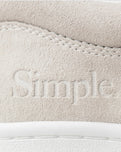 The Simple Mens OS Standard Issue Suede Shoes in Oatmeal