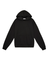 Oval Midweight Hoodie in Black