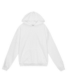 Oval Midweight Hoodie in White