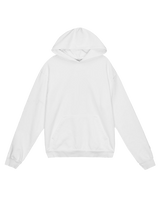 Oval Midweight Hoodie in White