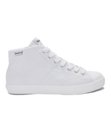 Womens S1 Mid Canvas Shoes in White