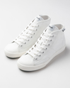 Womens S1 Mid Canvas Shoes in White