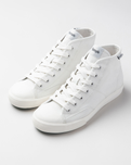 Womens S1 Mid Canvas Shoes in White