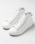 Womens S1 Mid Canvas Shoes in White