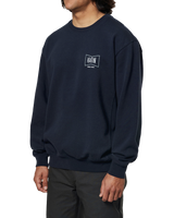 The Katin Mens Grubby Crew Sweatshirt in Polar Navy