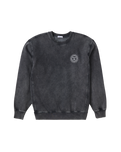 The Katin Mens Scortch Crew Sweatshirt in Black Sand Wash