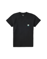 The Katin Mens Glance Pocket T-Shirt in Black Wash