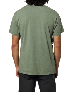 The Katin Mens K-Palm Emb T-Shirt in Olive Sand Wash