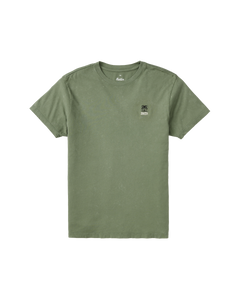 The Katin Mens K-Palm Emb T-Shirt in Olive Sand Wash