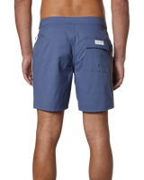 The Katin Mens Theo Hybrid Swimshorts in Washed Blue