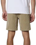 The Katin Mens Kord Patio Walkshorts in Aluminum