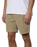 The Katin Mens Kord Patio Walkshorts in Aluminum