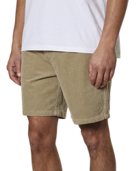 The Katin Mens Kord Patio Walkshorts in Aluminum