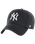 The 47 Brand Mens NY Yankees Clean Up Cap in Black & White