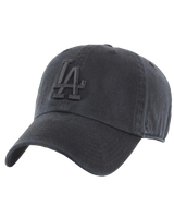 The 47 Brand Mens LA Dodgers Clean Up Cap in Black