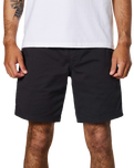 The Katin Mens Patio Walkshorts in Black Wash