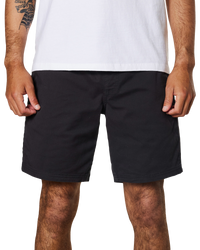 The Katin Mens Patio Walkshorts in Black Wash