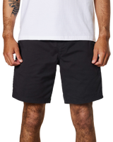 The Katin Mens Patio Walkshorts in Black Wash