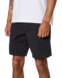 The Katin Mens Patio Walkshorts in Black Wash