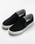 S1 Suede Slip On Shoes in Black