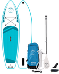 The Sandbanks Style Cruiser 11'0" SUP Pack in Turquoise