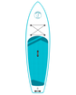 The Sandbanks Style Cruiser 11'0" SUP Pack in Turquoise