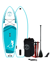 The Sandbanks Style Splash 8'6" SUP Pack in Turquoise