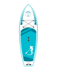 The Sandbanks Style Splash 8'6" SUP Pack in Turquoise