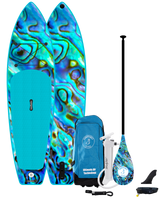 The Sandbanks Style Ultimate 10'6" SUP Pack in Paua