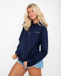 Headland Hoodie in French Navy