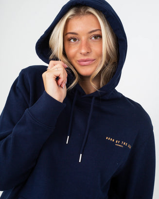 Headland Hoodie in French Navy