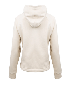 The Born by the Sea Womens Plastic Free Cropped Hoodie in Natural Raw
