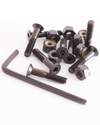 The Sushi 7/8" Allen Truck Bolts (8 Pack) in Black