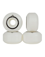 The Sushi Pagoda 53mm Skateboard Wheels (4 Pack) in White